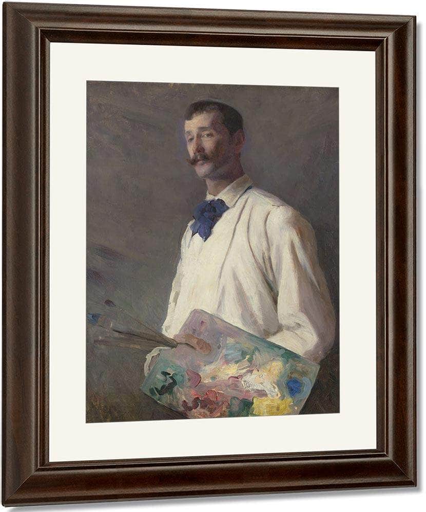 Portrait Of Alexander Harrison 1888 By Cecilia Beaux Fine Art Print