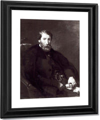 Portrait Of Alfred Bruyas (1821 77) By Ferdinand Victor Eugene Delacroix Fine Art Print