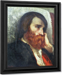Portrait Of Alfred Bruyas By Jean Desire Gustave Courbet Fine Art Print