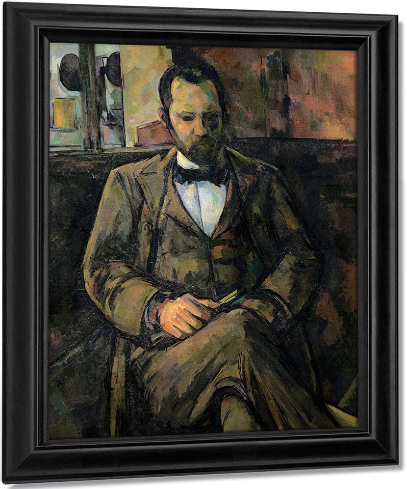 Portrait Of Ambroise Vollard By Paul Cezanne Fine Art Print