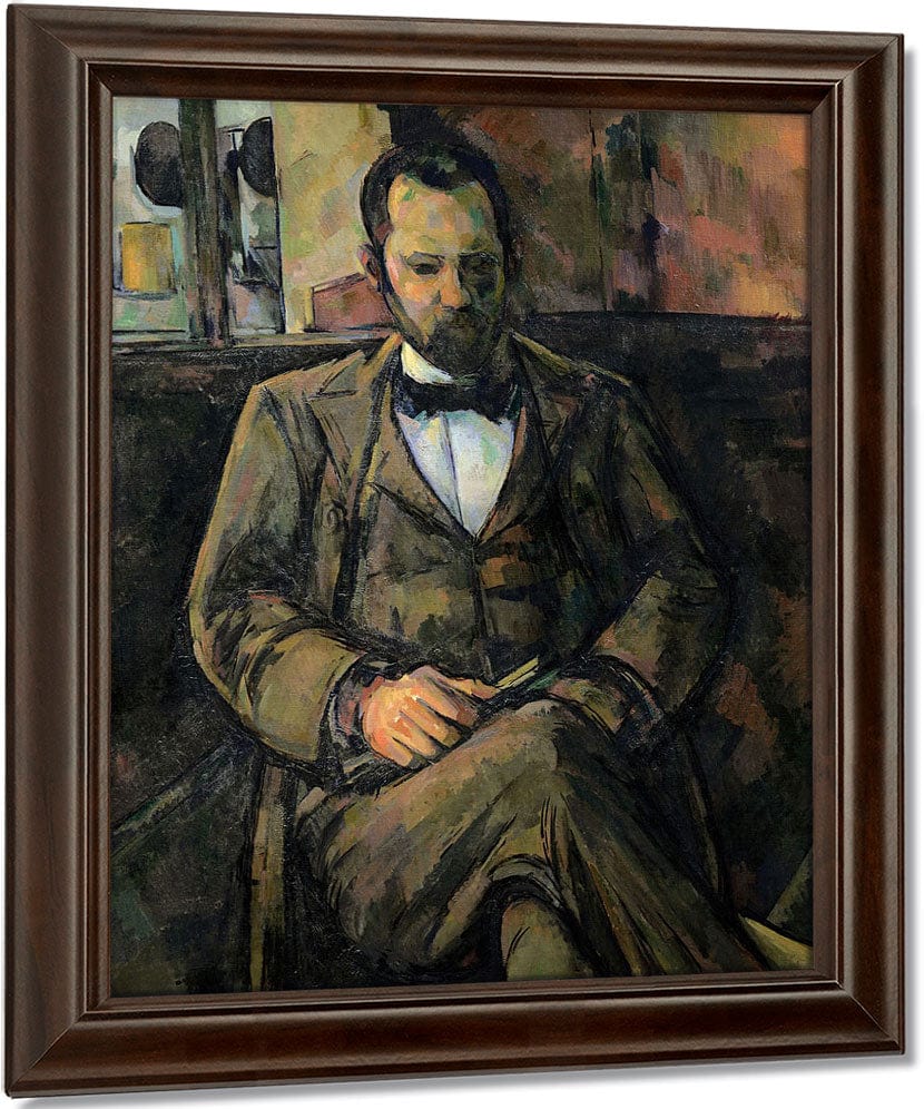 Portrait Of Ambroise Vollard By Paul Cezanne Fine Art Print