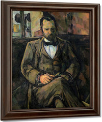 Portrait Of Ambroise Vollard By Paul Cezanne Fine Art Print