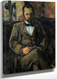 Portrait Of Ambroise Vollard By Paul Cezanne Fine Art Print