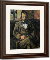 Portrait Of Ambroise Vollard By Paul Cezanne Fine Art Print