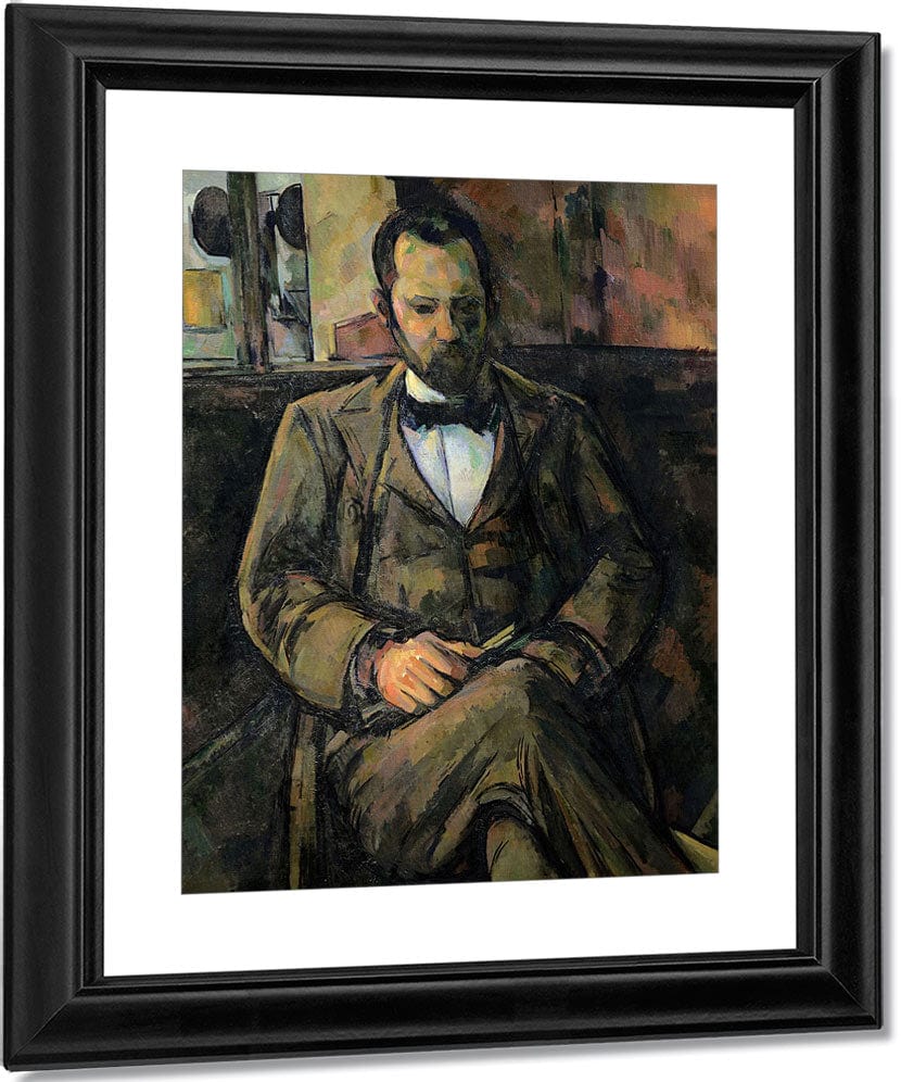 Portrait Of Ambroise Vollard By Paul Cezanne Fine Art Print