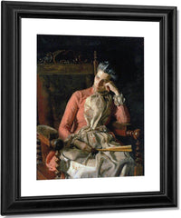 Portrait Of Amelia Van Buren 1891 By Thomas Eakins Fine Art Print
