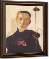 Portrait Of An Old Woman 1 By Paula Modersohn Becker Fine Art Print