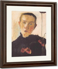 Portrait Of An Old Woman 1 By Paula Modersohn Becker Fine Art Print