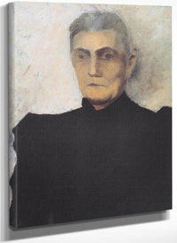Portrait Of An Old Woman By Paula Modersohn Becker Fine Art Print