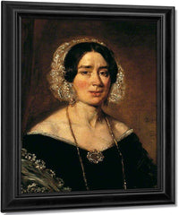 Portrait Of An Unknown Woman By William Etty Fine Art Print