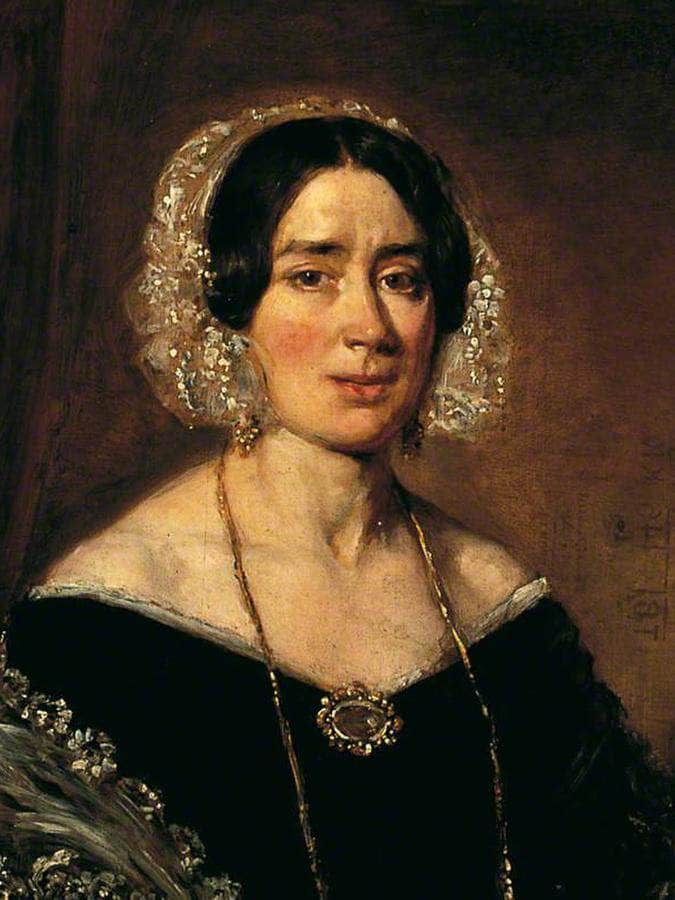 Portrait Of An Unknown Woman By William Etty Fine Art Print