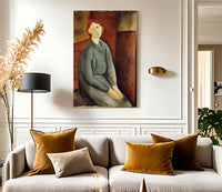 Portrait Of Annie Bjarne By Amedeo Modigliani Fine Art Print