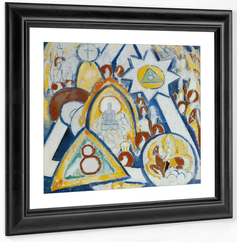 Portrait Of Berlin By Marsden Hartley Fine Art Print