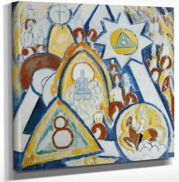 Portrait Of Berlin By Marsden Hartley Fine Art Print