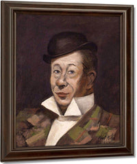 Portrait Of Bert Lahr By Walt Kuhn Fine Art Print