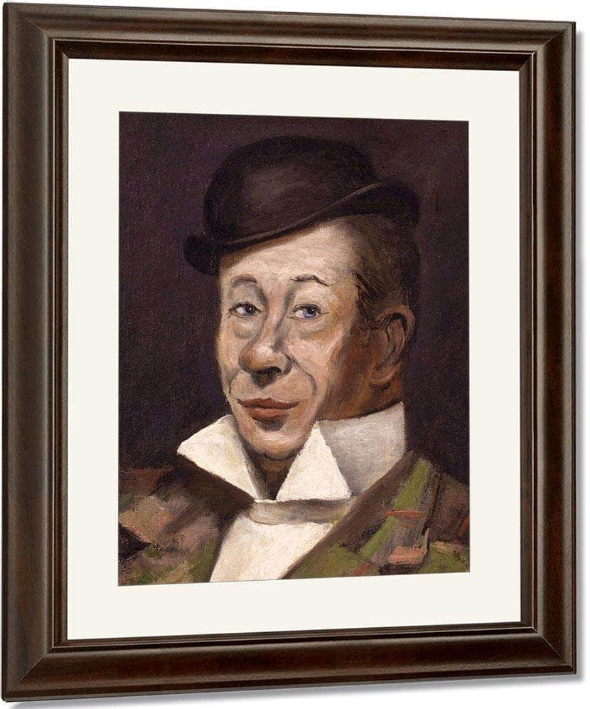 Portrait Of Bert Lahr By Walt Kuhn Fine Art Print