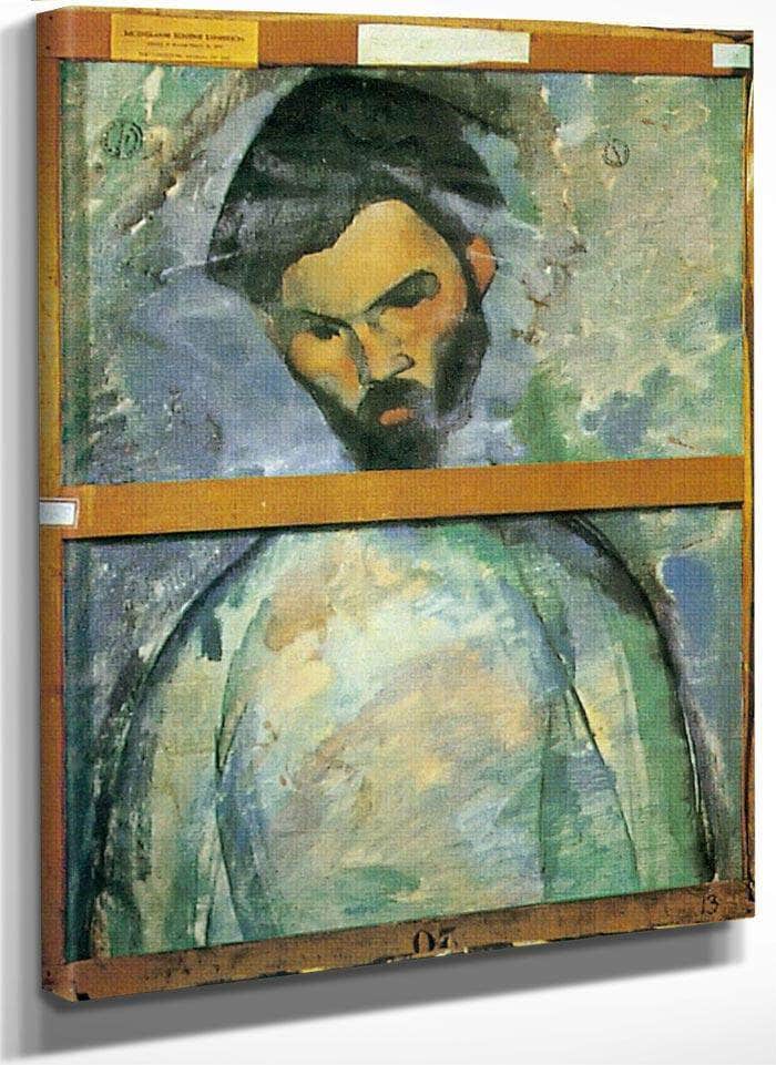 Portrait Of Brancusi 1909 By Amedeo Modigliani Fine Art Print