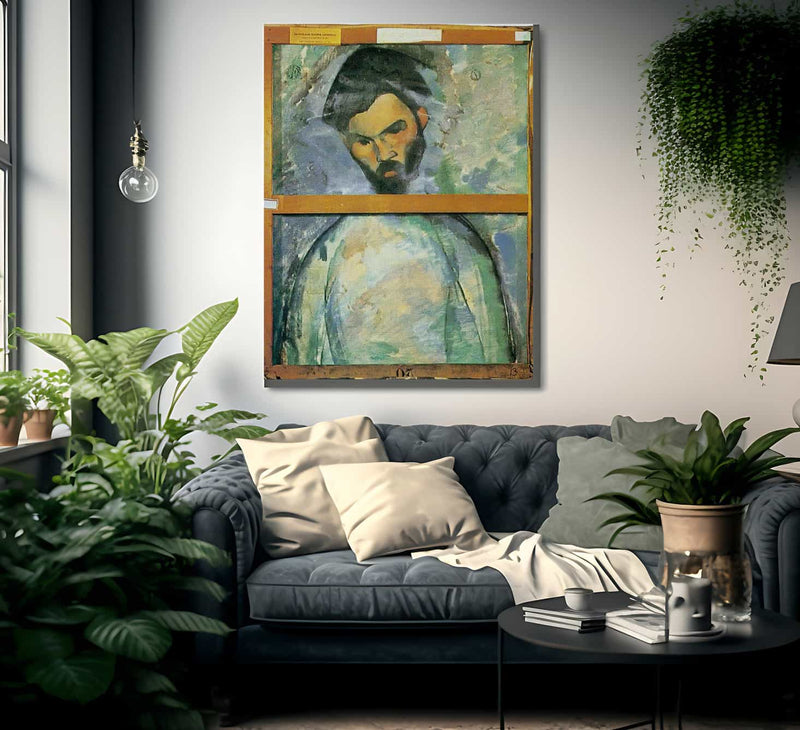 Portrait Of Brancusi 1909 By Amedeo Modigliani Fine Art Print