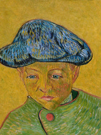 Portrait Of Camille Roulin By Vincent Van Gogh Fine Art Print