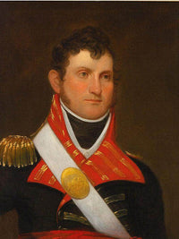 Portrait Of Captain John Crabbe By John Wesley Jarvis Fine Art Print