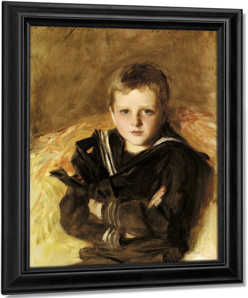Portrait Of Caspar Goodrich By John Singer Sargent Fine Art Print
