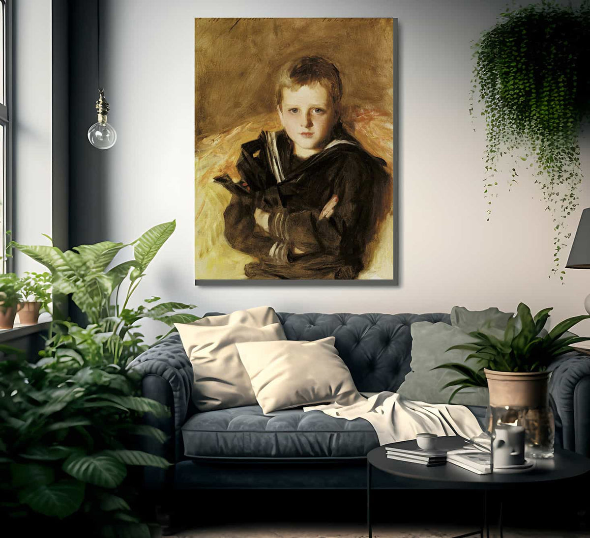 Portrait Of Caspar Goodrich By John Singer Sargent Fine Art Print