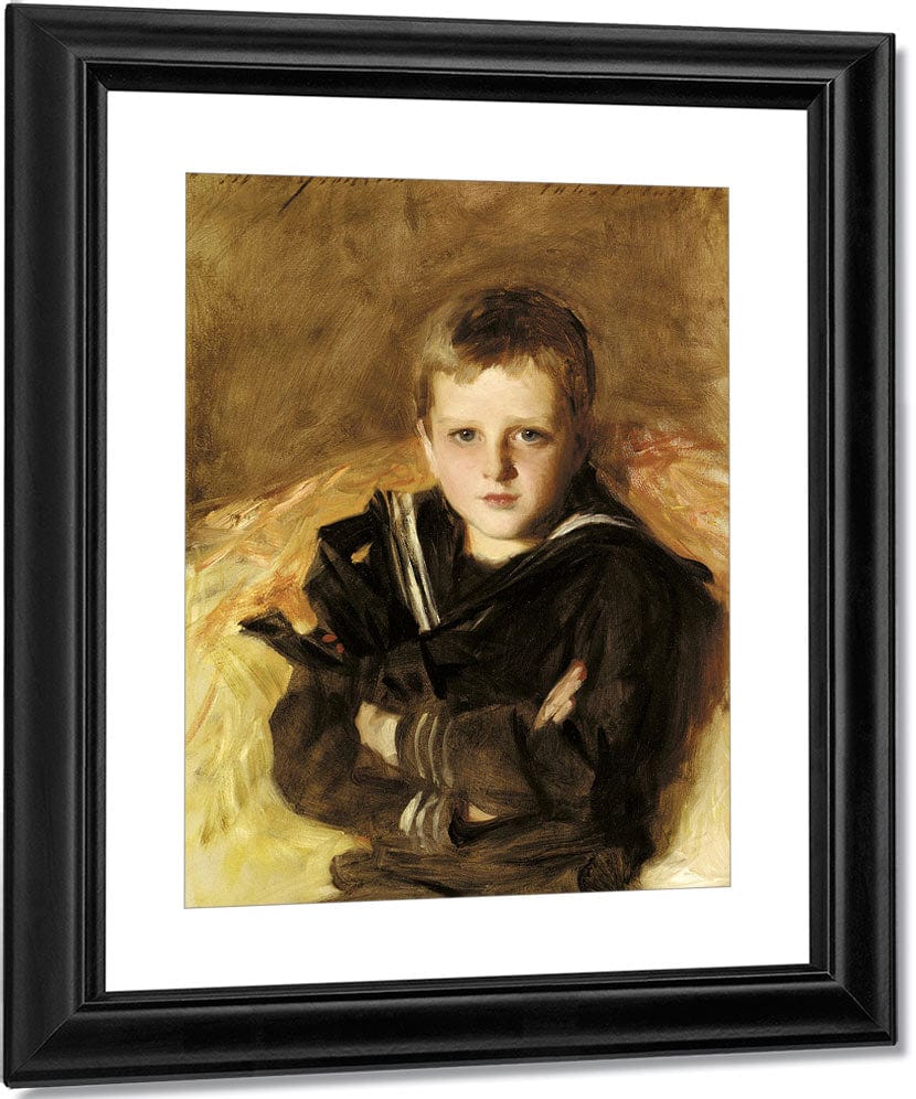 Portrait Of Caspar Goodrich By John Singer Sargent Fine Art Print