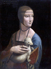 Portrait Of Cecilia Gallerani (Lady With The Ermine) By Leonardo Da Vinci Fine Art Print