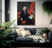 Portrait Of Charles Alexandre De Calonne 1784 By Elisabeth Vigee Le Brun Fine Art Print