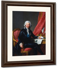Portrait Of Charles Alexandre De Calonne 1784 By Elisabeth Vigee Le Brun Fine Art Print