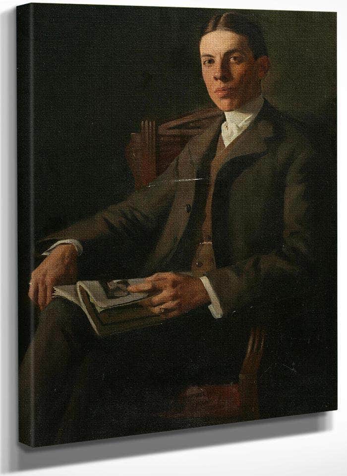 Portrait Of Charles Biggers By Richard Edward Miller Fine Art Print
