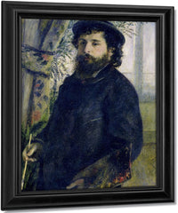 Portrait Of Claude Monet (1840 1926) By Pierre Auguste Renoir Fine Art Print