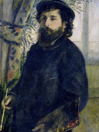 Portrait Of Claude Monet (1840 1926) By Pierre Auguste Renoir Fine Art Print