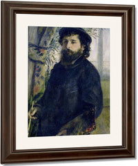 Portrait Of Claude Monet (1840 1926) By Pierre Auguste Renoir Fine Art Print