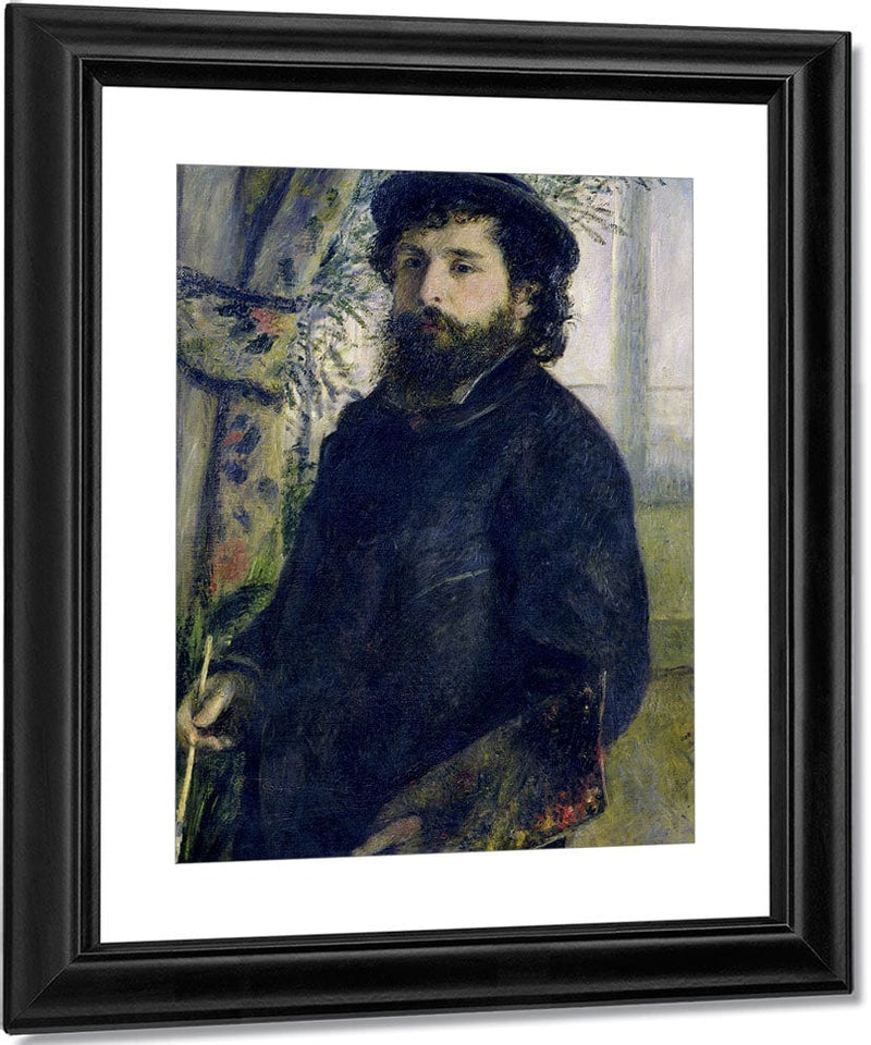 Portrait Of Claude Monet (1840 1926) By Pierre Auguste Renoir Fine Art Print
