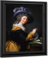 Portrait Of Comtesse De Ceres 1784 By Elisabeth Vigee Le Brun Fine Art Print