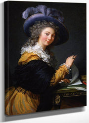 Portrait Of Comtesse De Ceres 1784 By Elisabeth Vigee Le Brun Fine Art Print