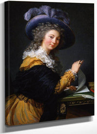 Portrait Of Comtesse De Ceres 1784 By Elisabeth Vigee Le Brun Fine Art Print