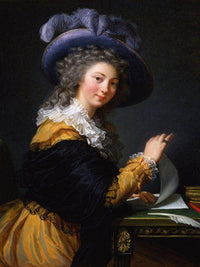 Portrait Of Comtesse De Ceres 1784 By Elisabeth Vigee Le Brun Fine Art Print