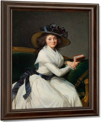 Portrait Of Comtesse De La Chatre 1789 By Elisabeth Vigee Le Brun Fine Art Print