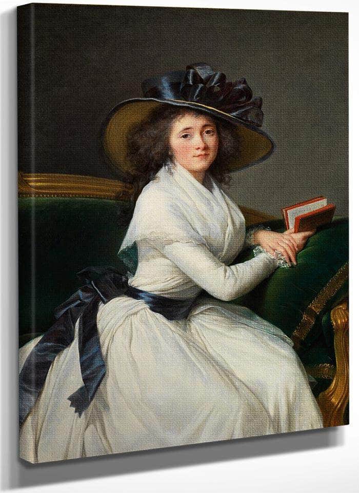 Portrait Of Comtesse De La Chatre 1789 By Elisabeth Vigee Le Brun Fine Art Print
