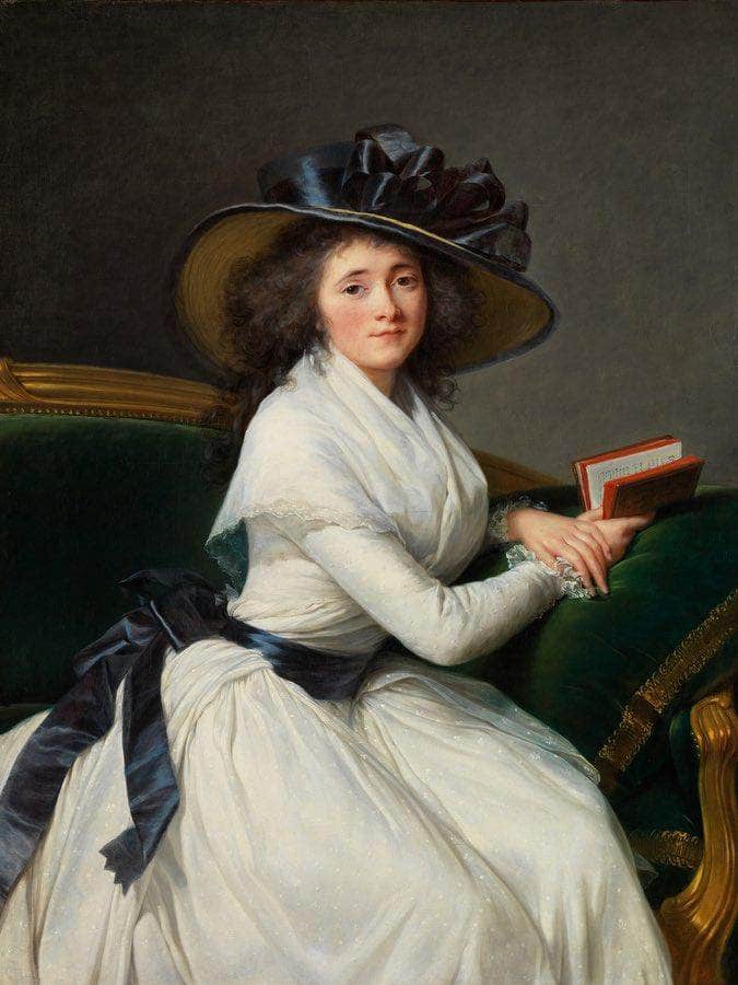 Portrait Of Comtesse De La Chatre 1789 By Elisabeth Vigee Le Brun Fine Art Print
