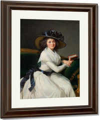 Portrait Of Comtesse De La Chatre 1789 By Elisabeth Vigee Le Brun Fine Art Print