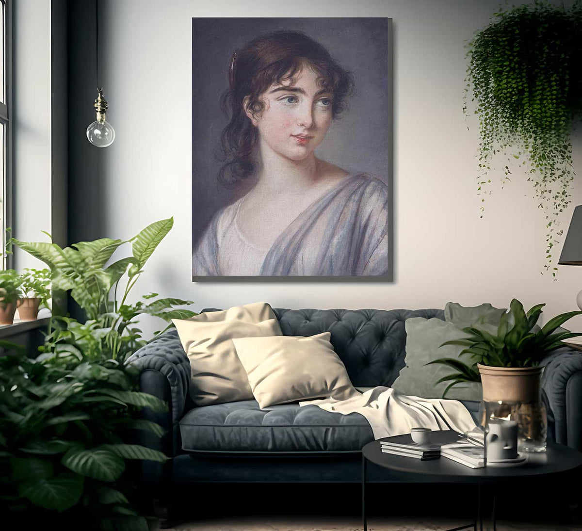 Portrait Of Corisande De Gramont 1800 By Elisabeth Vigee Le Brun Fine Art Print