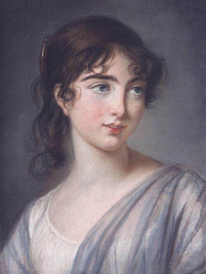 Portrait Of Corisande De Gramont 1800 By Elisabeth Vigee Le Brun Fine Art Print