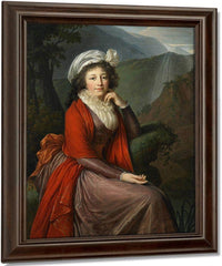 Portrait Of Countess Maria Theresia Bucquoi Nee Parr 1793 By Elisabeth Vigee Le Brun Fine Art Print