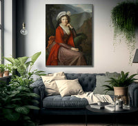 Portrait Of Countess Maria Theresia Bucquoi Nee Parr 1793 By Elisabeth Vigee Le Brun Fine Art Print