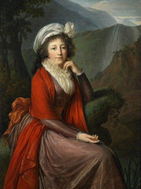 Portrait Of Countess Maria Theresia Bucquoi Nee Parr 1793 By Elisabeth Vigee Le Brun Fine Art Print