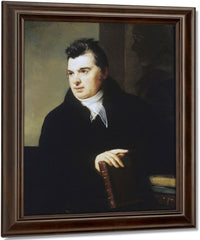 Portrait Of David Hosack, M.D. By Thomas Sully Fine Art Print