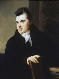 Portrait Of David Hosack, M.D. By Thomas Sully Fine Art Print